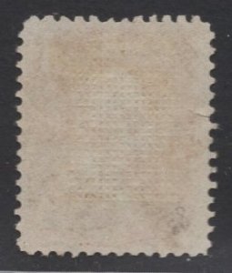 US Stamp #83 3c Rose Washington C Grill USED SCV $1100