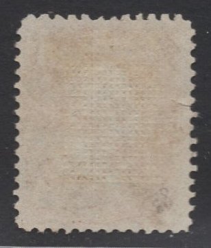 US Stamp #83 3c Rose Washington C Grill USED SCV $1100
