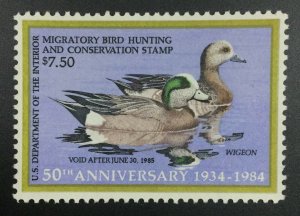 MOMEN: US STAMPS #RW51 DUCK MINT OG NH LOT #50170