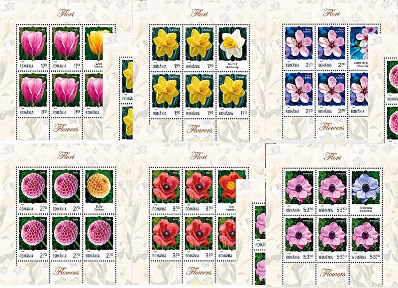 619913 MNH RUMANIA 2020 FLORES