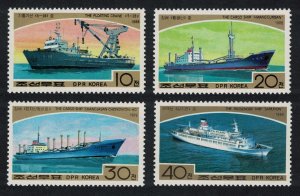 Korea Ships 4v 1988 MNH SG#N2797-N2800