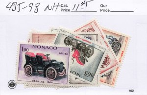 MONACO  485-98    MNH