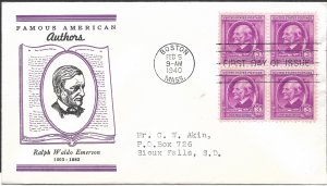 Doyle's_Stamps: Complete Akins Famous Americans Linnprint Cache FDC Set