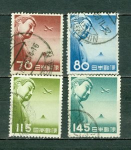 JAPAN 1953 AIR  #C39-42  SET USED ...$4.00