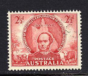 Australia #203 used, Sir Thomas Mitchell