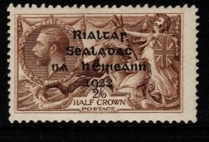 IRELAND SG17 1922 2/6 SEPIA-BROWN MTD MINT