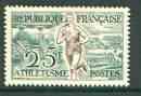 France 1953 Running 25f (from sports set) unmounted mint ...