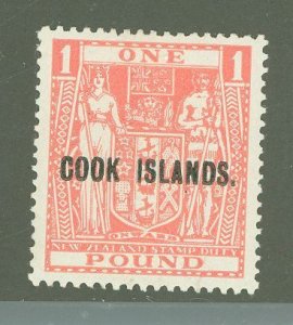 Cook Islands #106 Unused Single