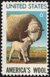 SC#1423 6¢ American Wool Industry (1971) MNH