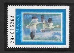 #MT6 MNH Montana State Duck Stamp