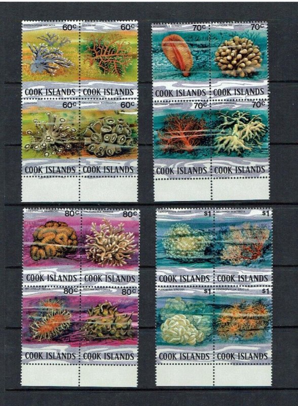 Cook Islands: 1980, Corals, (1st Issue) Definitive Set, Mint Never Hinged