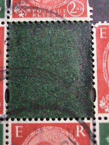 GREAT BRITAIN  1952 SC#294-5 QUEEN ELIZABETH II  USED S/S WITH 7 STAMPS -RARE