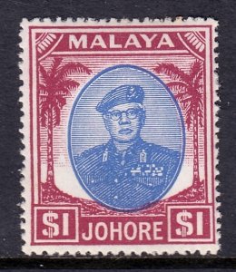 Malaya (Johore) - Scott #148 - MH - Toning spot - SCV $9.00