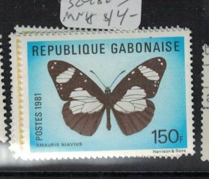 Gabon Butterfly SC 480-3 MNH (2egf) 