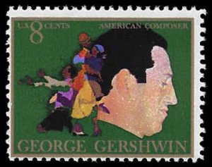 U.S. #1484 MNH; 8c George Gershwin (1973) (2)