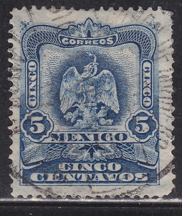 Mexico 297 Used 1899 Coat of Arms