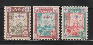 Paraguay C330-332 MH Flags