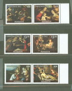 Penrhyn #505-507  Single (Complete Set)