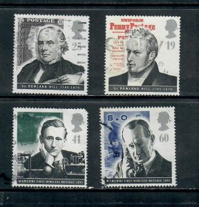 G.B 1995 COMMEMORATIVE SET, COMMUNICATIONS ISSUE h 280322  USED