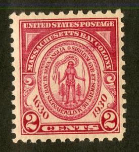 U.S. 862 MH SCV $.65 BIN $.25 MASSACHUSETTS BAY COLONY