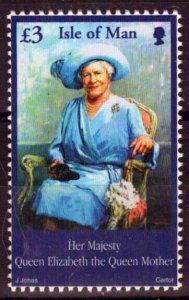 ZAYIX Isle of Man 948 MNH Queen Mother Elizabeth Royalty 010122SM126M