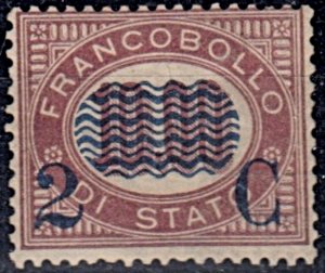 Italy Regno - Sassone n. 36 - cv 2900$ - Signed Oliva SUPER CENTERED MH*