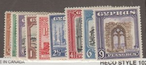 Cyprus Scott #125-133 Stamp - Mint Set