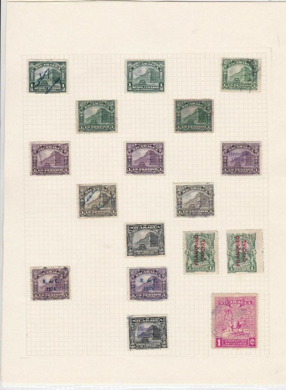 nicaragua stamps on page ref 16538