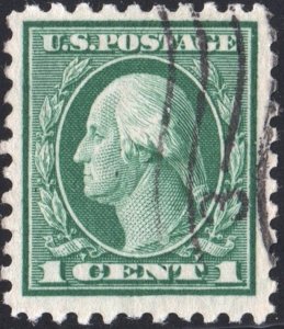 SC#462 1¢ Washington Coil (1916) Used