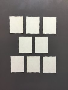 Thailand 477-484 F-VF MNH. Scott $ 72.30