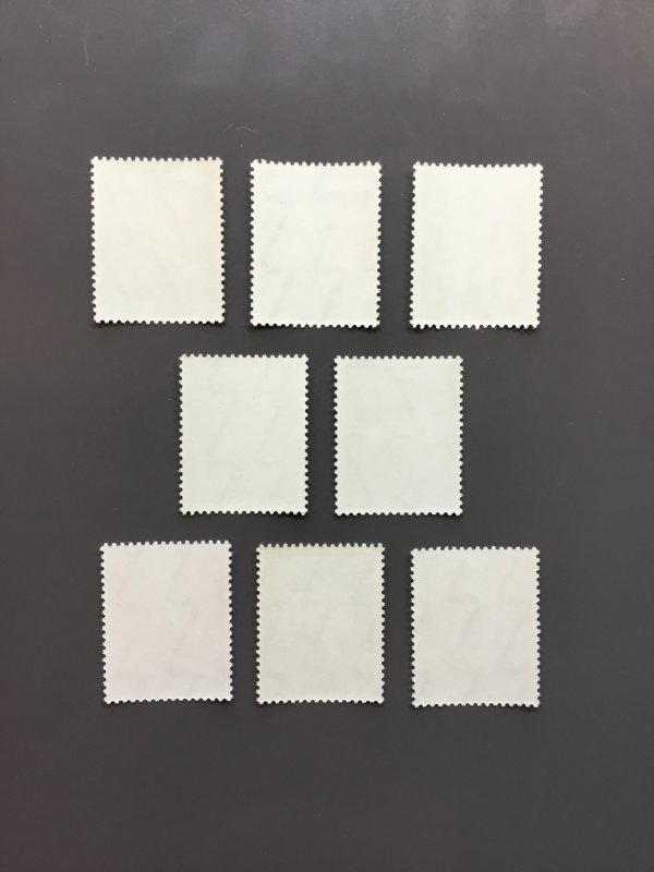 Thailand 477-484 F-VF MNH. Scott $ 72.30