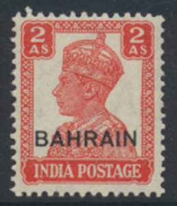 Bahrain SG 44 SC# 45  MH  see scans / details   1942 issue 