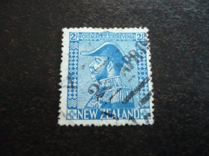 Stamps - New Zealand - Scott# 182 - Used Part Set of 1 Stamp