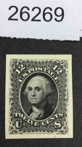 US STAMPS #69P4 PROOF ON CARD XF $30  LOT #26269