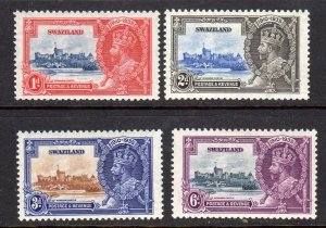 Swaziland #20 -23 Silver Jubilee Unused Original Gum Hinged G33