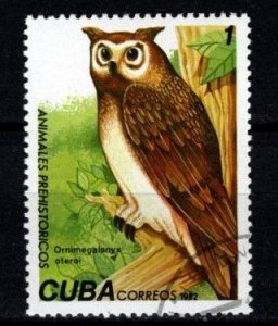 Cuba - #2542 Prehistoric Fauna  - CTO