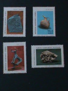 ​TURKEY-1966-SC#B113-6- ARCHAEOLOGICAL MUSEUM-ANKARA-MNH VERY FINE-LAST ONE