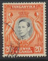 Kenya Uganda Tanganyika KUT - Used  - SG 139 SC#74 -     see details