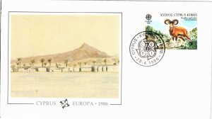 Cyprus, Worldwide First Day Cover, Europa, Animals