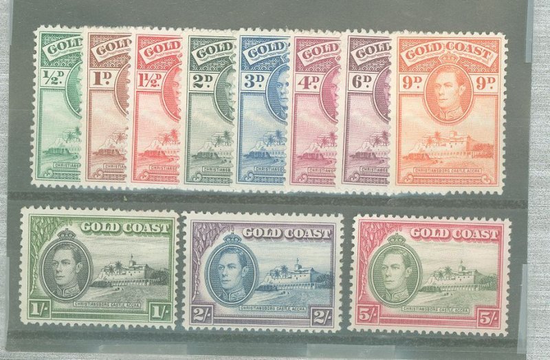 Gold Coast #115-23/125-6v Unused Multiple