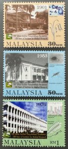 MALAYSIA 2000 Centenary of Institute for Medical Research 3V MNH SG#919-921