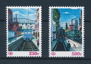 [113815] Belgium 1985 Railway trains Eisenbahn  MNH