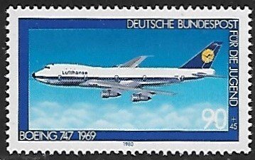 Germany # B573 - Boeing 749 - MNH.....{1980}