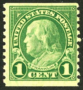 U.S. #597 MINT OG HR