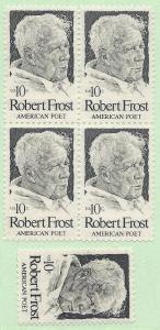 US #1526, MNH, Blk/4 + 1