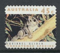 Australia SG 1328  Used perf 11½ Threatened Species - Squirrel Glider