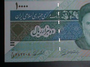 ​IRAN-1992-CAT#146-CENTRAL BANK OF IRAN 10000 RIALS- UNCIRCULATED VF-LAST ONE
