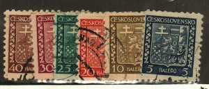 Czechoslovakia #152-7 used