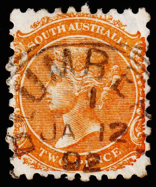 South Australia Scott 65 (1876) Used F M