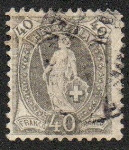 Switzerland Sc #84a Used